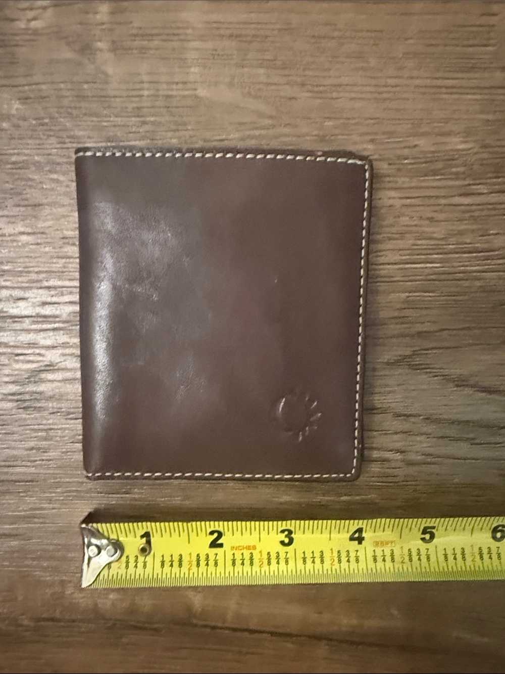 Brown Leather Bifold Wallet - Classic Men’s Accessory